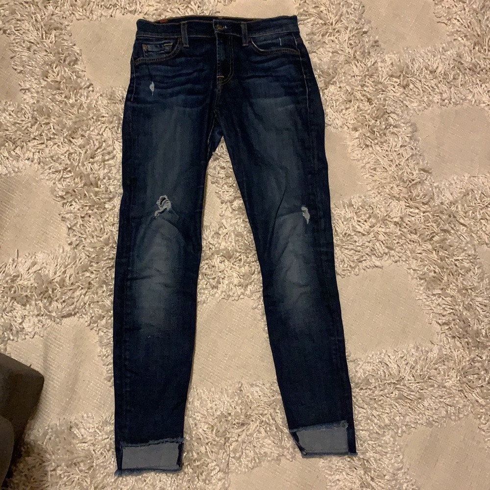 7 For All Man Kind Ankle Skinny Jean